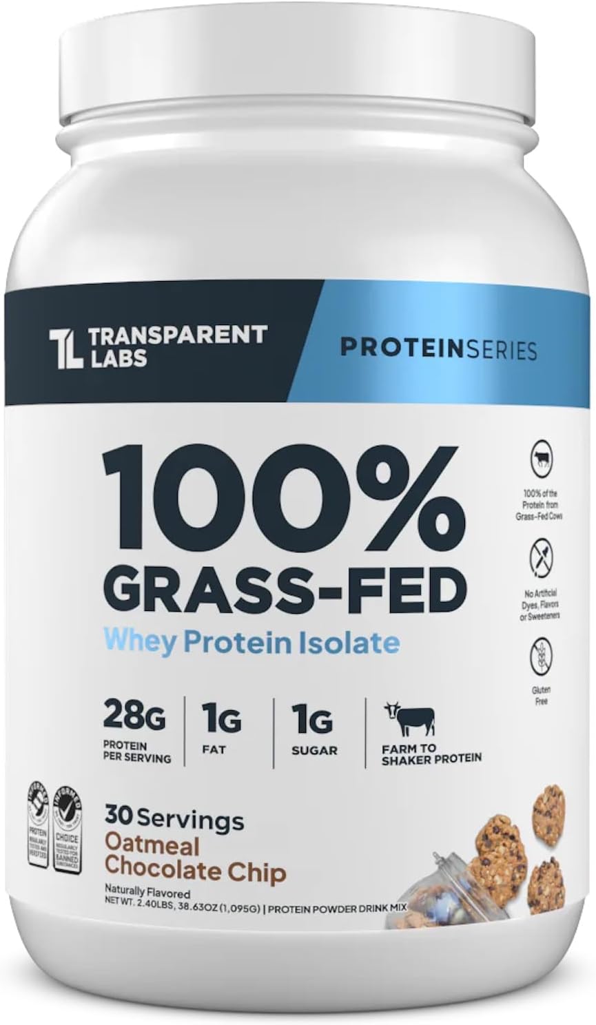 Grass-Fed Whey Protein Isolate 2LB